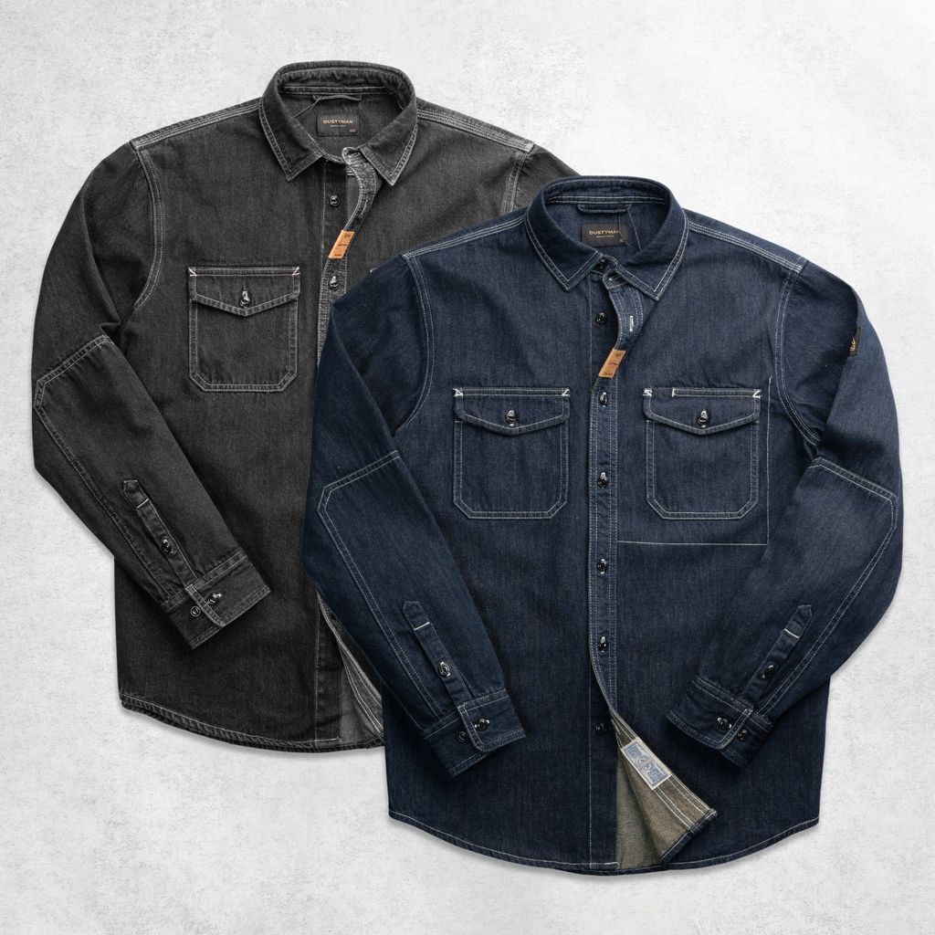ÁO SƠ MI COLIN | DENIM | REGULAR FIT | S395