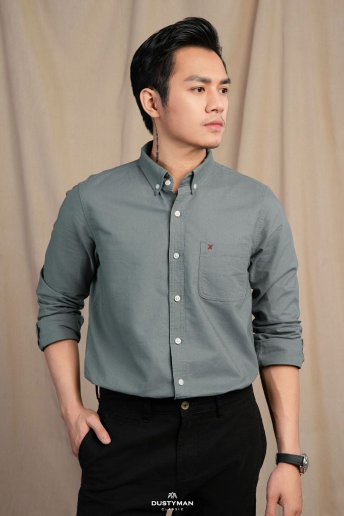 ÁO SƠ MI ENDA | VẢI OXFORD | REGULAR FIT | S406