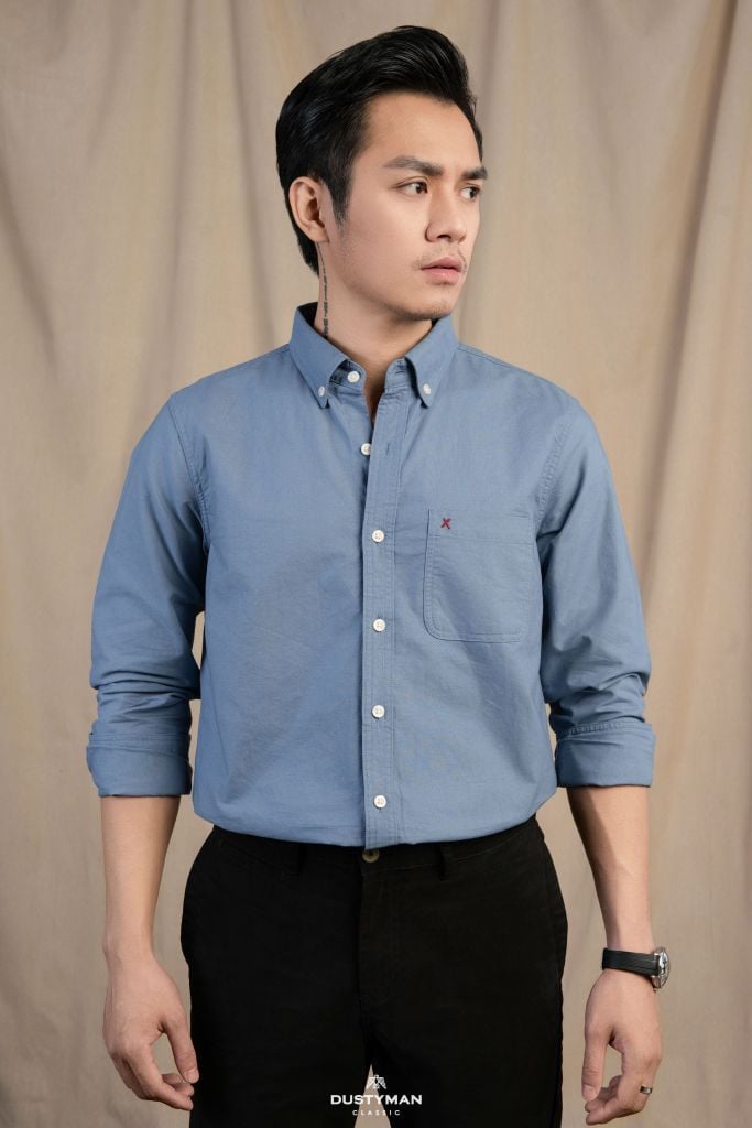 ÁO SƠ MI ENDA | VẢI OXFORD | REGULAR FIT | S406