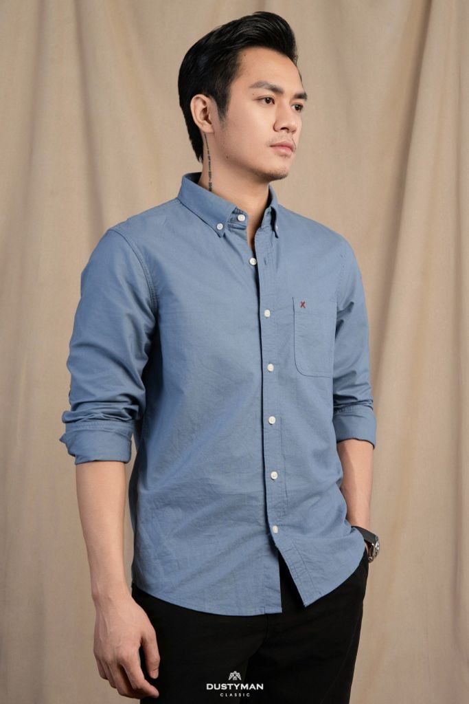 ÁO SƠ MI ENDA | VẢI OXFORD | REGULAR FIT | S406