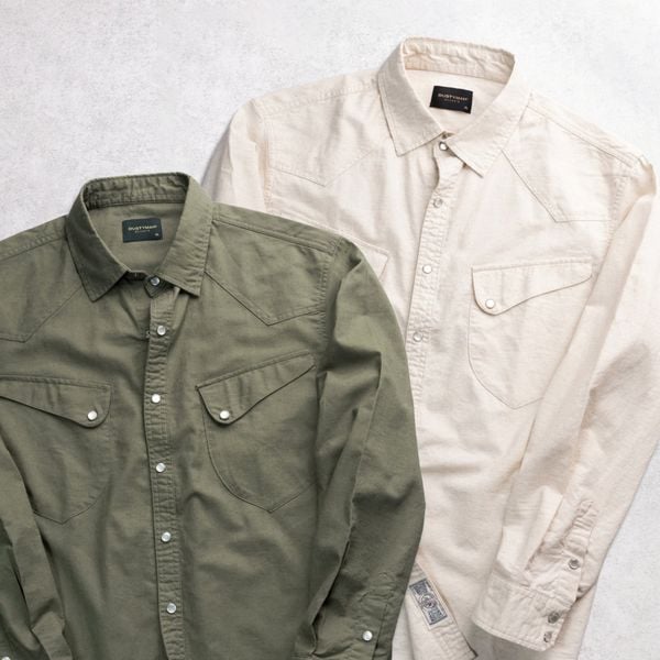  ÁO SƠ MI LINEN DÀI TAY NÚT BẤM LAMAR | REGULAR FIT | S652 