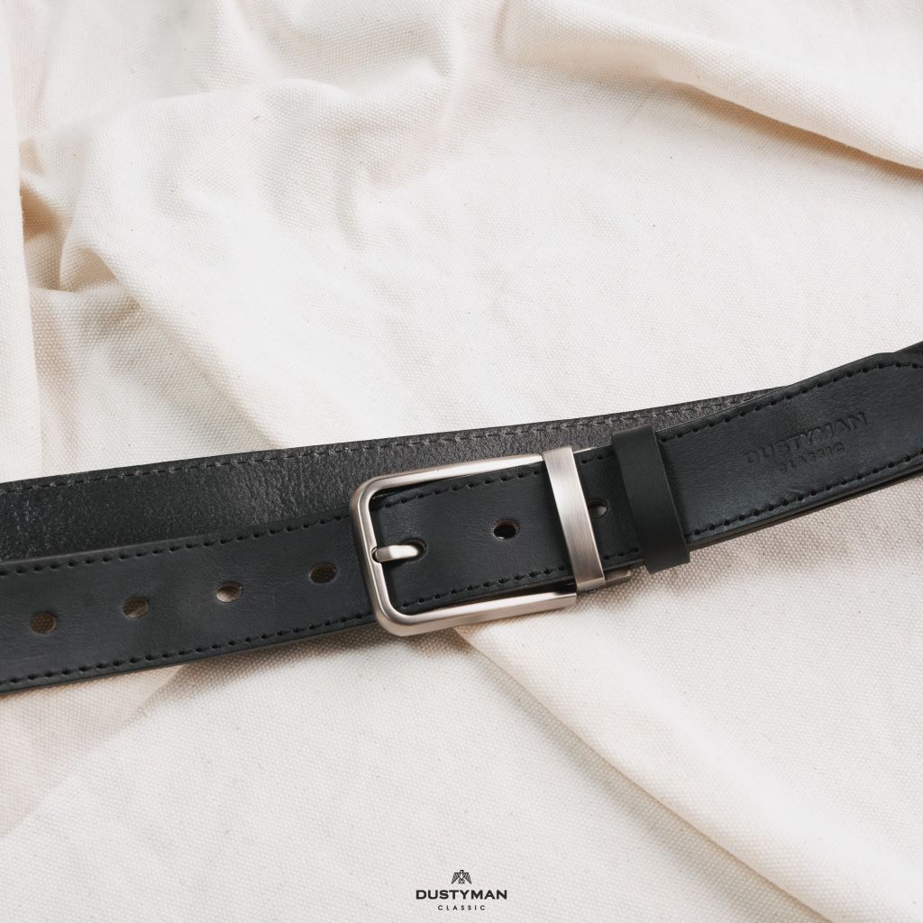 THẮT LƯNG DA BÒ SILAS | BẢN 3.3CM