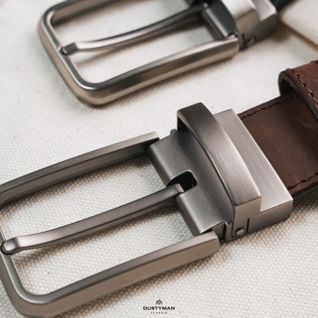 THẮT LƯNG DA BÒ SILAS | BẢN 3.3CM