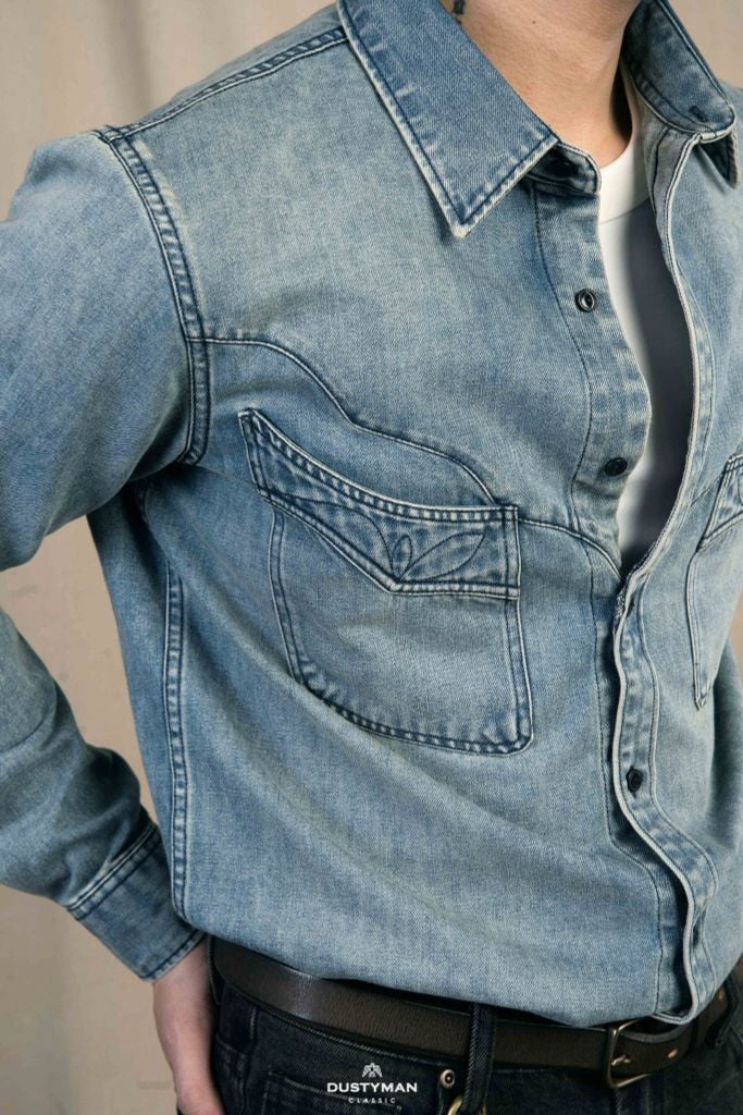 ÁO SƠ MI VERITY DENIM | REGULAR FIT | S365