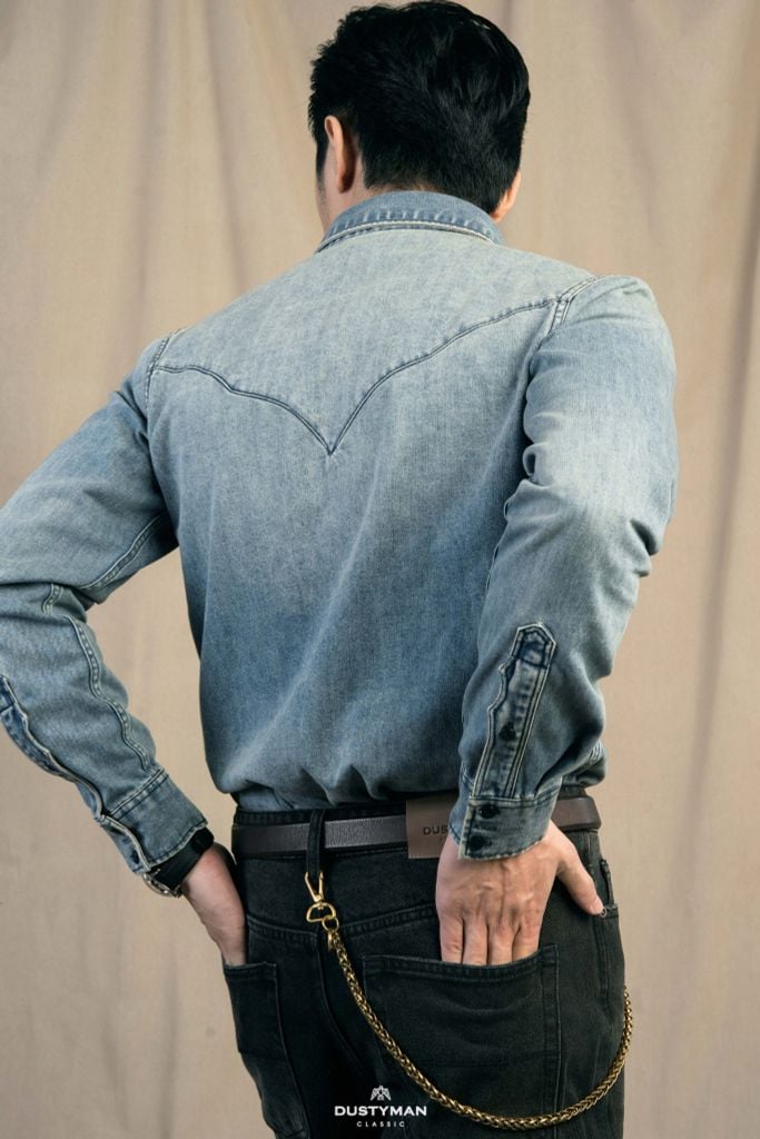 ÁO SƠ MI VERITY DENIM | REGULAR FIT | S365