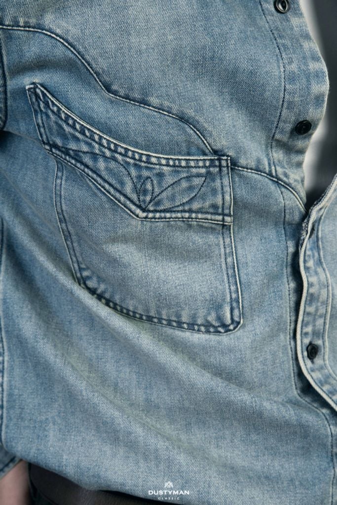 ÁO SƠ MI VERITY DENIM | REGULAR FIT | S365