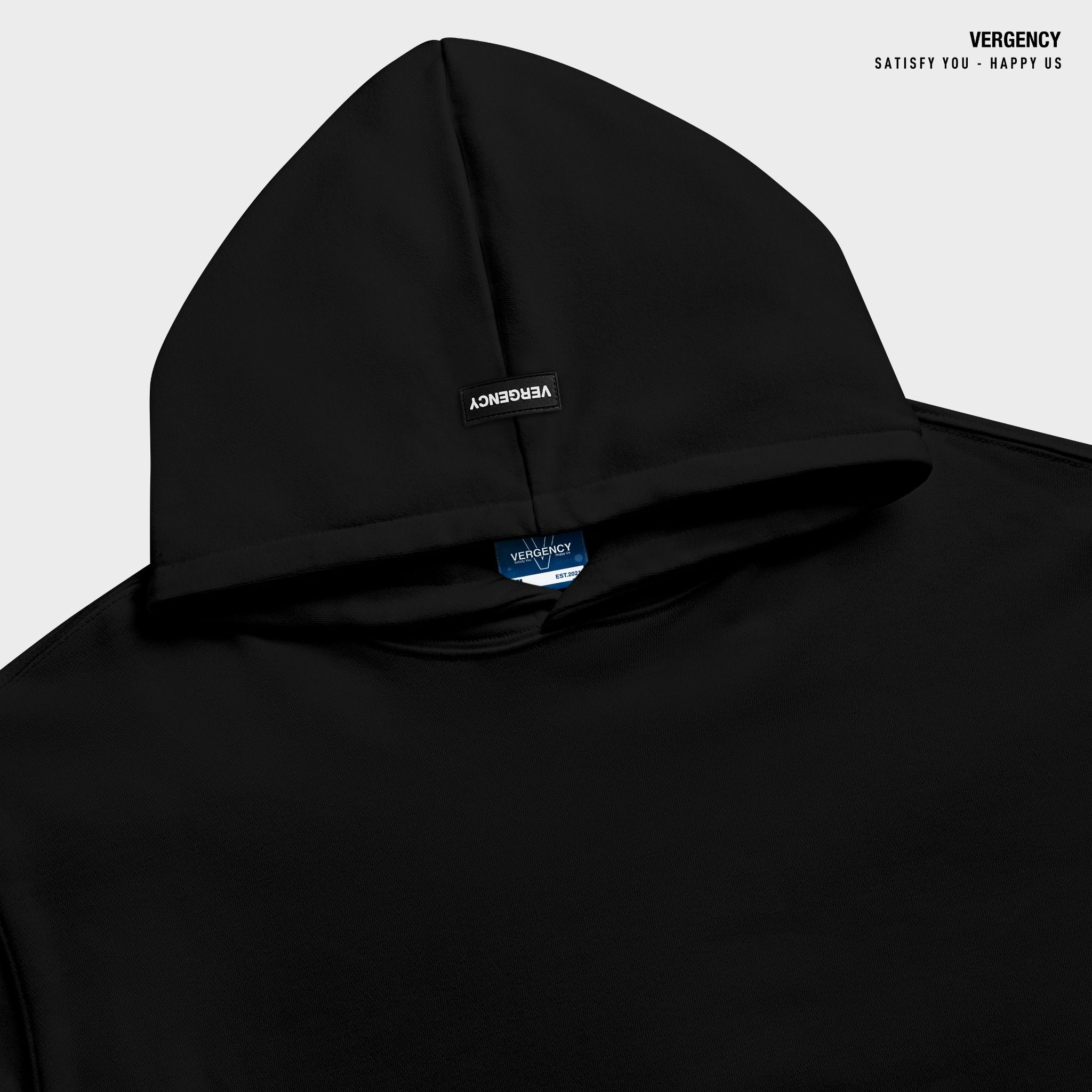 Simple Hoodie/Black – Vergency