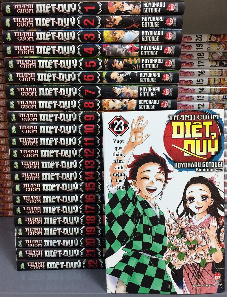 Combo 23 Tập Truyện Thanh Gươm Diệt Quỷ - Kimetsu No Yaiba