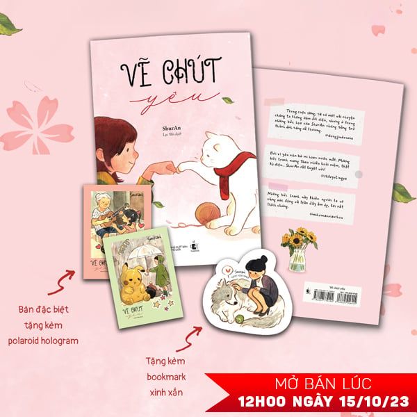 Vẽ Chút Yêu - Bản Đặc Biệt - Tặng Kèm 1 Obi + 1 Bookmark + 2 Polaroid Hologram