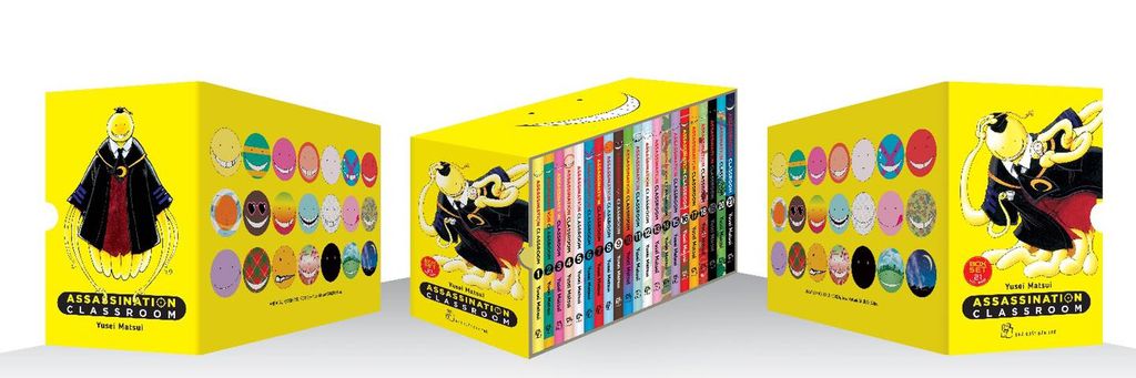 Boxset ASSASSINATION CLASSROOM - Trọn Bộ 21 Tập - Tặng Kèm Lịch Mini + Poster