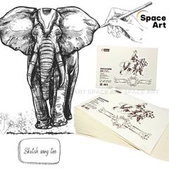 Giấy vẽ sketch - Zenart - A4 160gr 20 tờ