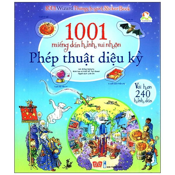 1001 Miếng Dán Hình Vui Nhộn - Phép Thuật Diệu Kỳ