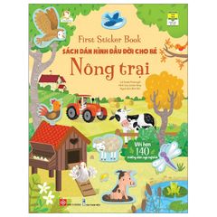First Sticker Book - Sách Dán Hình Đầu Đời Cho Bé - Nông Trại