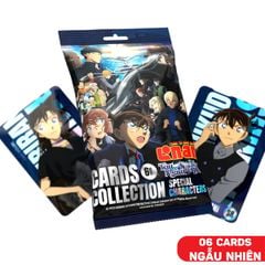 Thẻ Sưu Tập Nhân Vật Thám Tử Lừng Danh Conan Movie 26 - Special Character (6 Cards Ngẫu Nhiên/Túi)