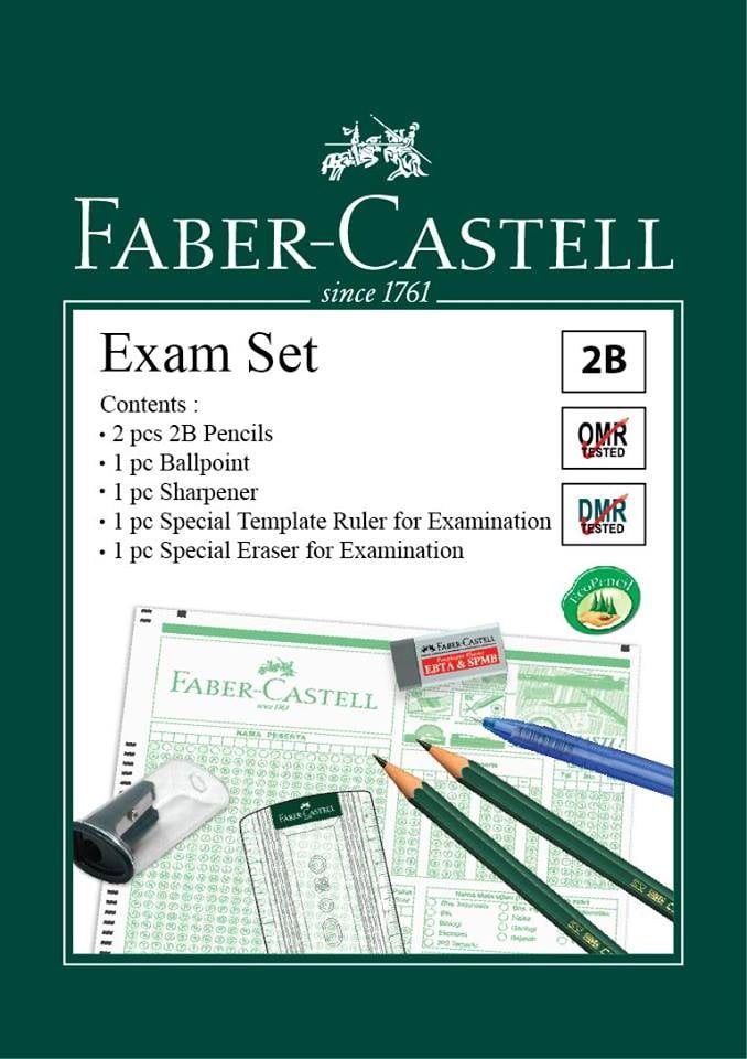 Bộ Dụng Cụ Thi Trắc Nghiệm 119049 Faber Castell