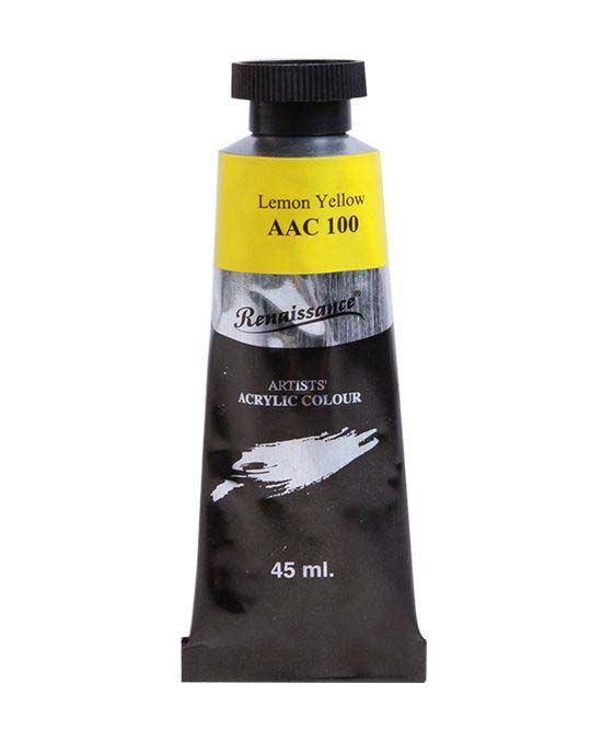 Màu acrylic RNS 45ml Vàng Lemon  #100