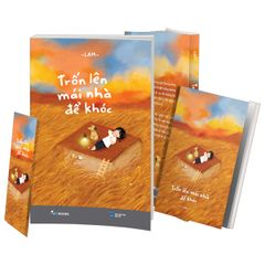 Trốn Lên Mái Nhà Để Khóc - Bản Đặc Biệt - Tặng Kèm Bookmark + Sổ Thơ