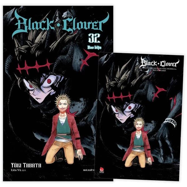 Black Clover - Tập 32: Bao Biện - Tặng Kèm Postcard
