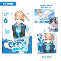 Chitose Trong Chai Ramune - Tập 4 - Bản Giới Hạn - Tặng Kèm Bìa Áo Limited + Postcard Giấy + Thẻ Nhân Vật