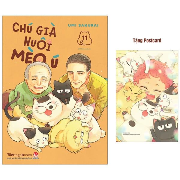 Chú Già Nuôi Mèo Ú - Tập 11 - Tặng Kèm Postcard