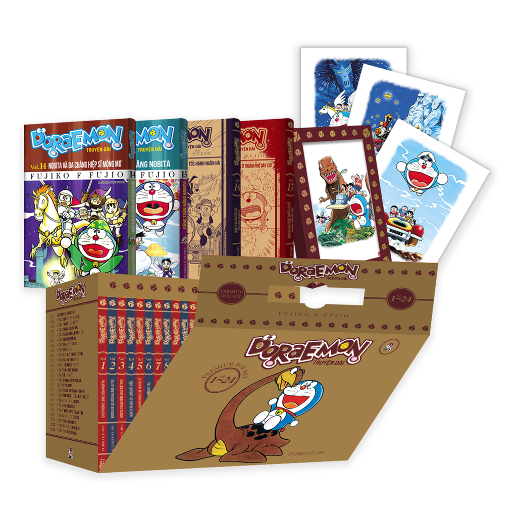 Box Set Doraemon Truyện Dài (Bộ 24 Tập)