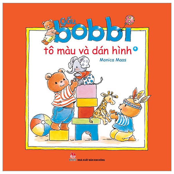 Gấu Bobbi Tô Màu Và Dán Hình - Tập 1