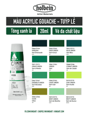 Màu acrylic RNS 45ml  Xanh LIGHT GREEN#420