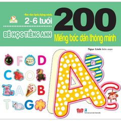 200 Miếng Bóc Dán Thông Minh - Bé Học Tiếng Anh