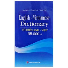 Từ Điển Anh Việt 65.000 Từ