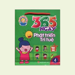 365 Ngày Phát Triển Trí Tuệ - Bộ 4 (8 Cuốn/ Túi)