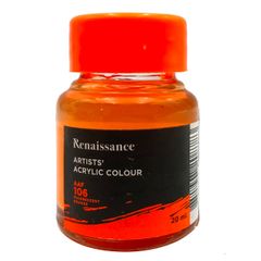 Màu Nước Renaissance Fluo 20ml - Cam (Fluorescent Orange)