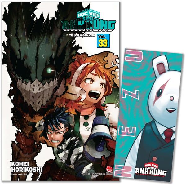 My Hero Academia - Học Viện Siêu Anh Hùng - Tập 33: Từ Lớp A Đến OFA - Tặng Kèm Bookmark Nhân Vật