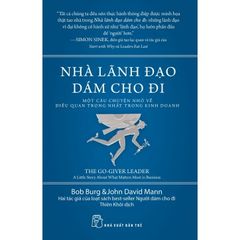 Nhà Lãnh Đạo Dám Cho Đi