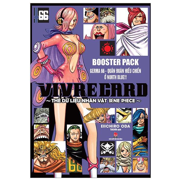 Vivre Card - Thẻ Dữ Liệu Nhân Vật One Piece Booster Pack - Germa 66 - Quân Đoàn Hiếu Chiến Ở North Blue!!