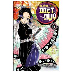 Sách - Thanh Gươm Diệt Quỷ - Kimetsu No Yaiba - Tập 6: Phát Xét Của Các Trụ Cột (Tái Bản)