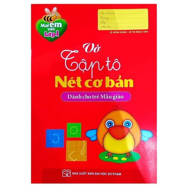 Sách - Vở Tập Tô Nét Cơ Bản (Dành Cho Trẻ Mẫu Giáo)