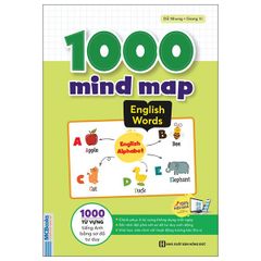 Sách 1000 Mind Map English Words - 1000 Từ Vựng Tiếng Anh Bằng Sơ Đồ Tư Duy