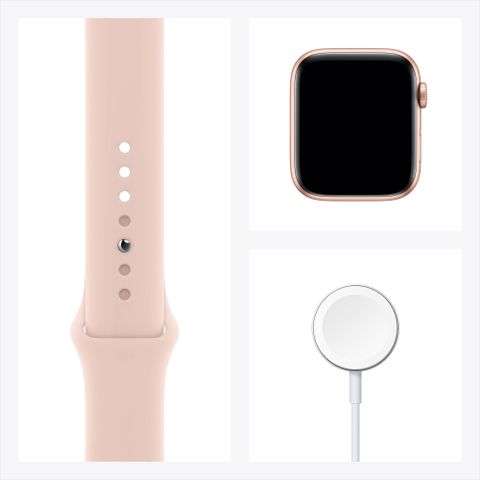  Apple Watch Series 6 GPS, Gold Aluminium Case with Pink Sand Sport Band 