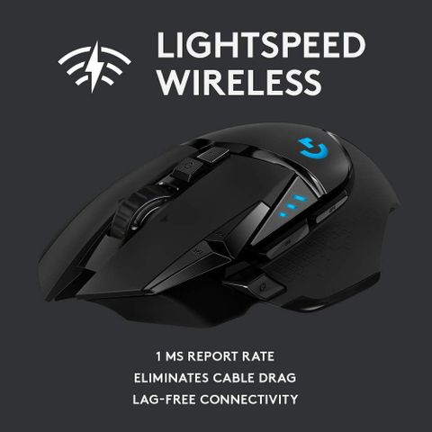  Chuột Logitech G502 HERO LIGHTSPEED Wireless 