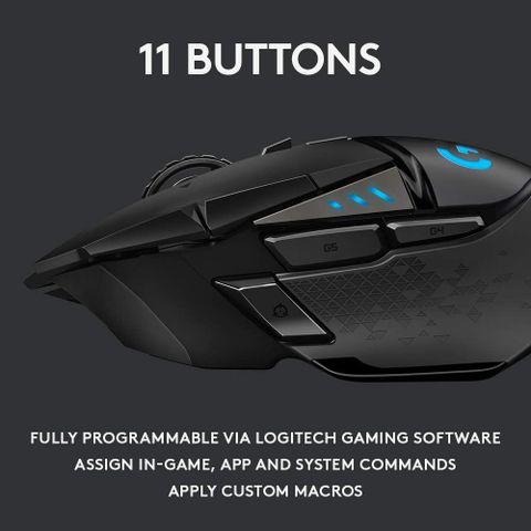  Chuột Logitech G502 HERO LIGHTSPEED Wireless 