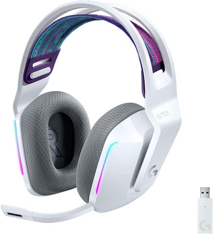  Tai nghe Logitech G733 LIGHTSPEED RGB Wireless (Màu trắng) 