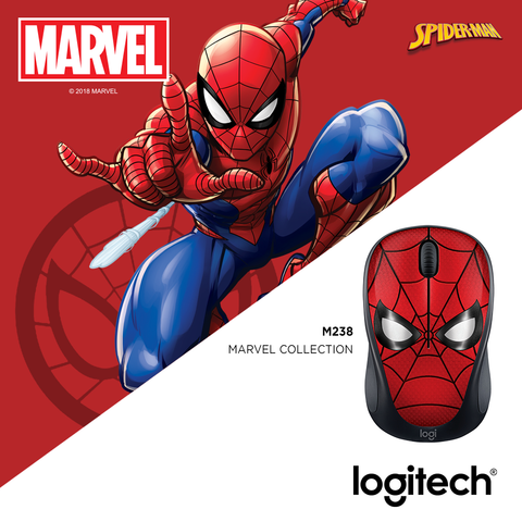  Chuột Wireless Logitech M238 Marvel Collection 