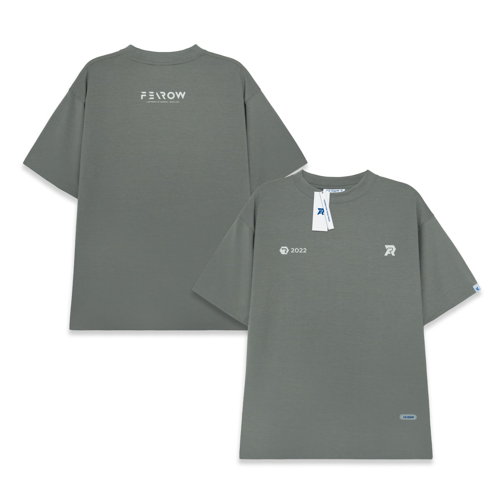  BASIC LOGO TEE / GREY COLOR 