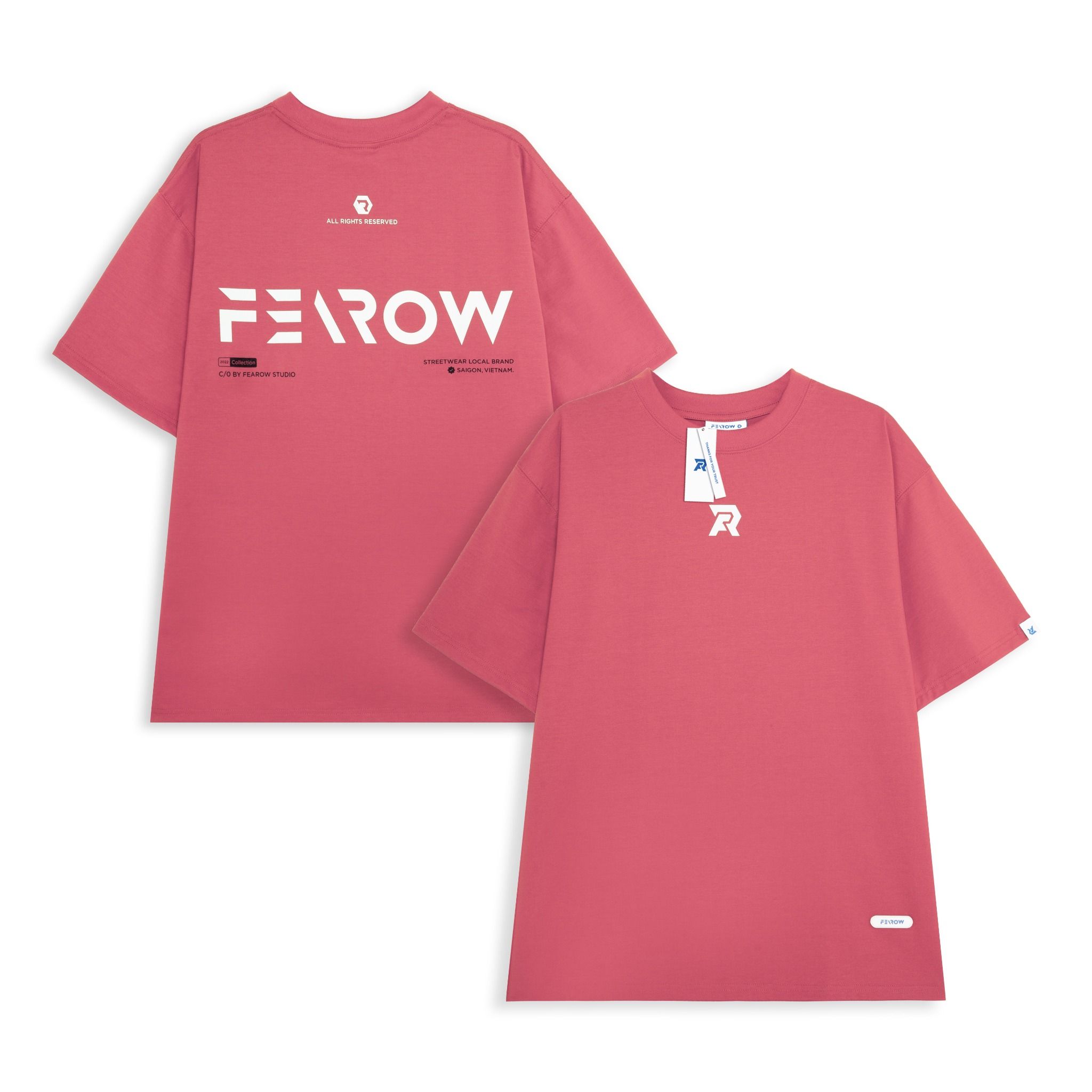  SIGNATURE VER 2.0 TEE / DARK PINK COLOR 