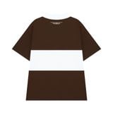  POLO CROSS / BROWN WHITE COLOR 