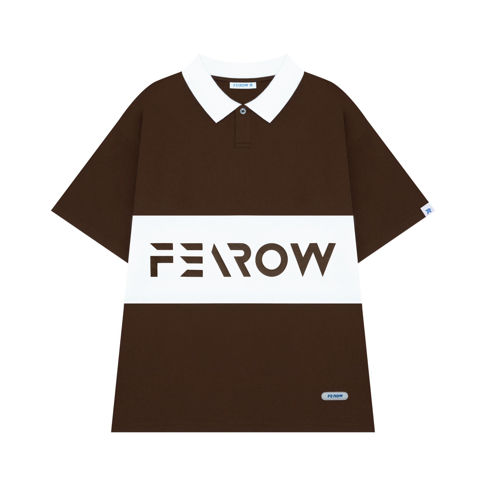  POLO CROSS / BROWN WHITE COLOR 