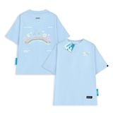  Sweet Rainbow Tee - Sky Blue 