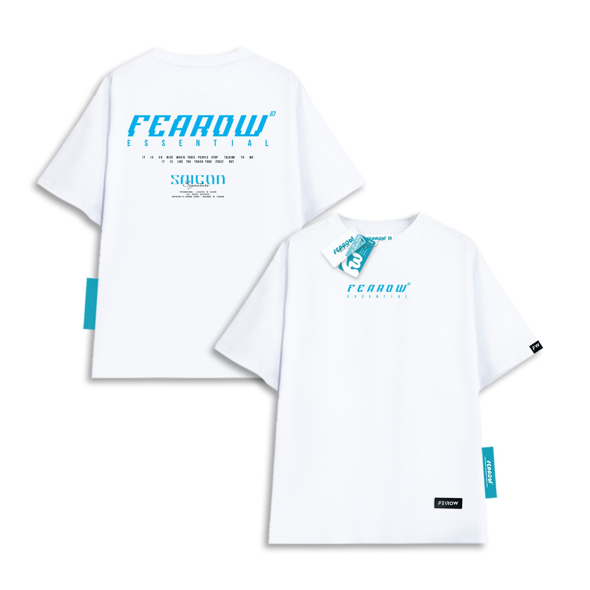  SAIGONESE TEE - WHITE 