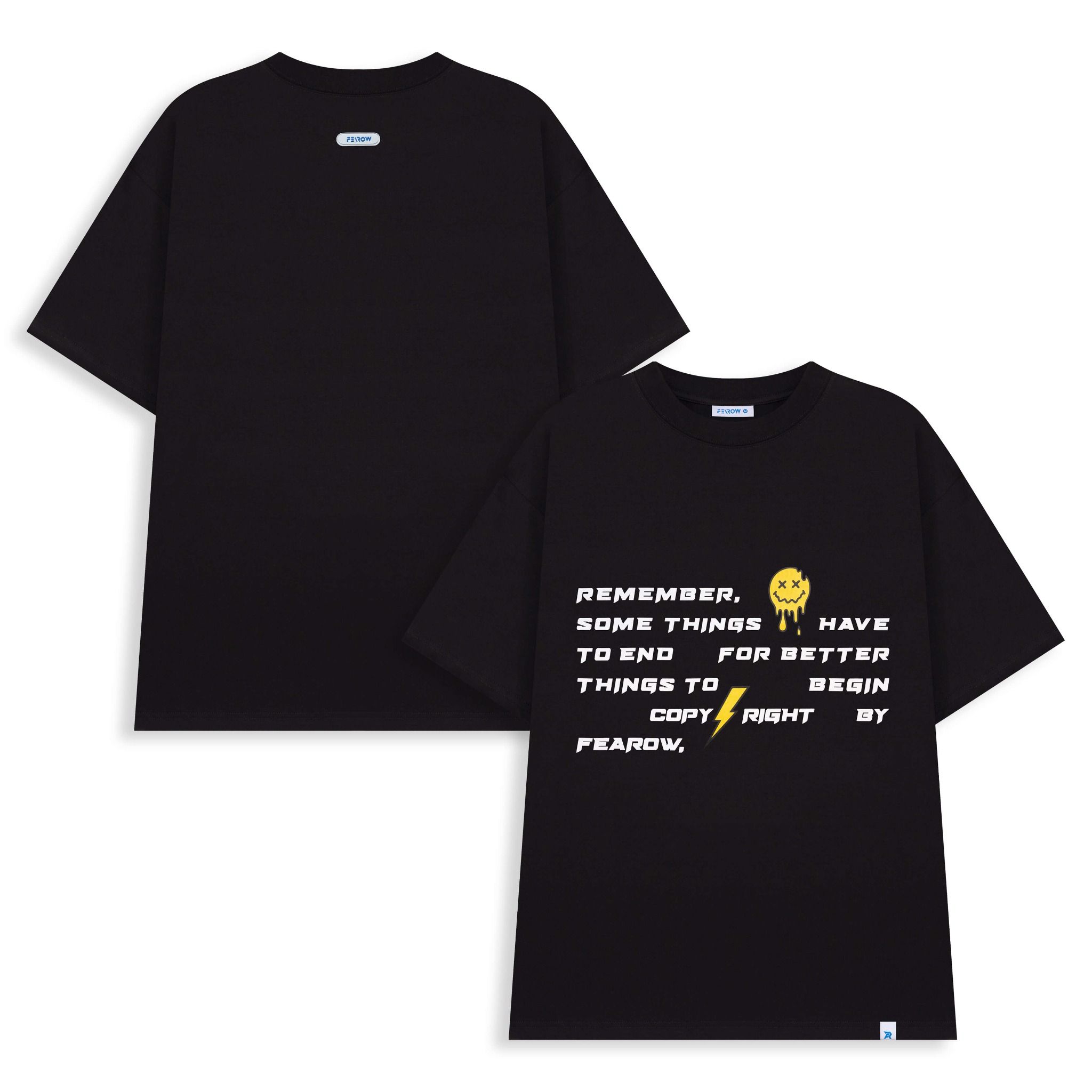  OPTIMISTIC TEE / BLACK COLOR 