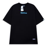  WATER TEXT TEE / BLACK 